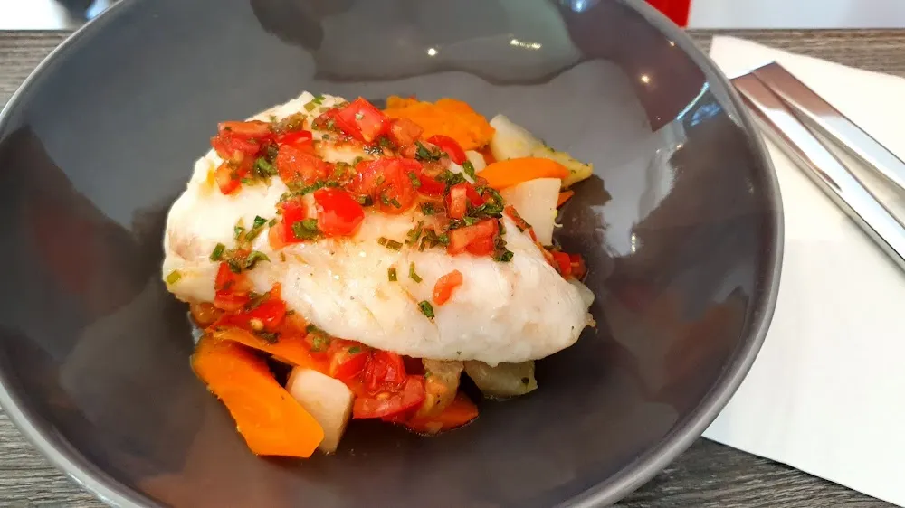 Merlu Beurre Blanc Légumes Frais